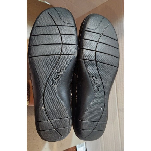 Clarks Active Air Geraldine Mary Jane Brown Leather Flats 10M‎ - Picture 10 of 13